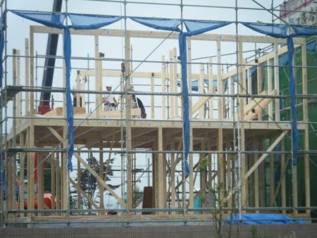 吉田様邸躯体工事