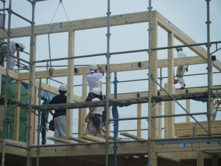 吉田様邸躯体工事