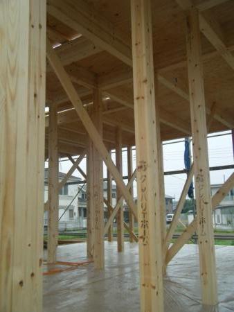 吉田様邸躯体工事