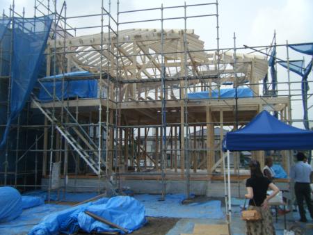 吉田様邸躯体工事