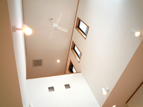 深谷市吉田様邸吹き抜け